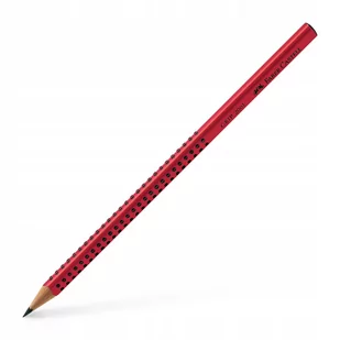 Faber Castell Ołówek grafitowy, Grip 2001, 2B, czerwony, - Ołówki - miniaturka - grafika 1