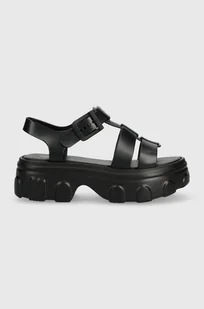 Melissa sandały MELISSA ELLA AD damskie kolor czarny na platformie M.35791.V416 - Sandały damskie - miniaturka - grafika 1