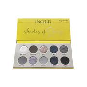 Cienie do powiek - Ingrid Shades of Gray paleta cieni do powiek 15g 103350-uniw - miniaturka - grafika 1