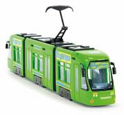 Samochody i pojazdy dla dzieci - Dickie City Line tramwaj 46 cm zielony 203749005A - miniaturka - grafika 1