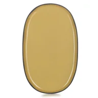 Miski i półmiski - Revol CARACTERE półmisek 35x21 cm Kurkuma Curcuma - miniaturka - grafika 1