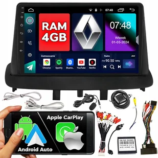 Radio nawigacja NCS Android do Renault Megane 3 III 2008-2014 - Radia samochodowe - miniaturka - grafika 1