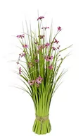 Sztuczne kwiaty - Cosmea ozdobny koszyk na biżuterię, kwiaty, stojący, wiązka trawy, sztuczna trawa, ozdobna, na wiosnę - miniaturka - grafika 1
