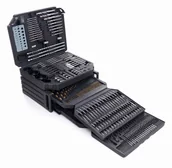 Akcesoria do elektronarzędzi - KOMPLET OTWORNIC, DŁUT, BITÓW 300EL. KD998 - miniaturka - grafika 1