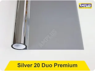 Folia przeciwsłoneczna zewnętrzna Silver 20 Duo Premium - Lite Solar - Akcesoria do okien - miniaturka - grafika 1