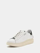 Sneakersy damskie - Sneakersy Z Mieszanki Skóry Model Vibo - miniaturka - grafika 1