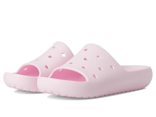 Crocs Klasyczne klapki uniseks dla dorosłych 2.0, kapcie dla kobiet i mężczyzn, Różowe mleko, 37/38 EU