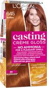 Farby do włosów i szampony koloryzujące - L'Oréal Paris Casting Crème Gloss 645 Amber - miniaturka - grafika 1