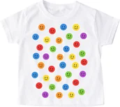 Koszulki dla dziewczynek - Koszulka na Dzień Kropki w kropki - wzór kropeczki84 - miniaturka - grafika 1