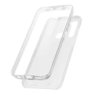 Etui i futerały do telefonów - Etui 360° do Xiaomi Redmi Note 8 / 8 2021 Przód i sztywny tył – przezroczysty - miniaturka - grafika 1
