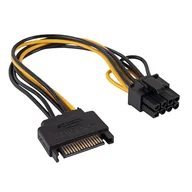 Kable komputerowe i do monitorów - Akyga AK-CA-80 wewnętrzny kabel zasilający 0,2 m - miniaturka - grafika 1
