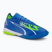 Piłka nożna - Buty piłkarskie męskie PUMA Ultra Match IT ultra blue/puma white/pro green - miniaturka - grafika 1