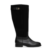 Kozaki damskie - Tommy Hilfiger Skórzane oficerki - miniaturka - grafika 1