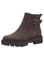 Kozaki damskie - Tamaris Damskie buty 1-25499-41, modne kozaki, Mocca, 38 EU, Mocca, 38 EU - miniaturka - grafika 1