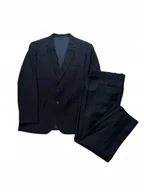 Dresy męskie - Elegancki garnitur męski komplet The Black Tux 44 - miniaturka - grafika 1