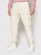 Spodnie sportowe męskie - Adidas Spodnie dresowe Essentials HE6991 Beżowy Regular Fit - miniaturka - grafika 1