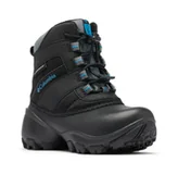 Buty dla dziewczynek - Dziecięce buty zimowe Columbia Kids Rope Tow™ III Waterproof Boot black/dark compass - 26 - miniaturka - grafika 1