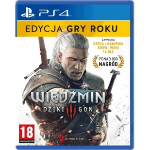 Wiedżmin 3 Dziki Gon GOTY PL GRA PS4 - Gry PlayStation 4 - miniaturka - grafika 1