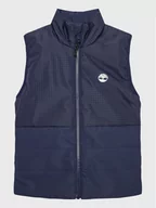 Kurtki i płaszcze dla chłopców - Timberland Kamizelka T26585 D Granatowy Regular Fit - miniaturka - grafika 1