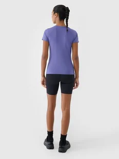 T-shirt Koszulka Damska 4F Treningowa Szybkoschnąca Sportowa F1235-32S-XS - Koszulki i topy damskie - miniaturka - grafika 1