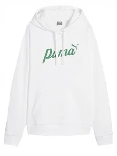 BLUZA DAMSKA ESS+ SCRIPT HOODIE PUMA S - Bluzy damskie - miniaturka - grafika 1