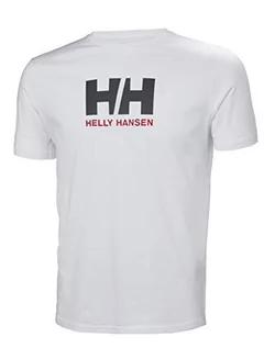Koszulki męskie - Helly Hansen T Shirt HH Logo White M - grafika 1