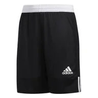Koszykówka - Dziecięce Spodenki ADIDAS 3G SPEE REV SHR DX6379 – Czarny - miniaturka - grafika 1