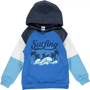Fred's World by Green Cotton Chłopięca bluza z kapturem, surfing, niebieski (Night Blue), 104 - Bluzy dla chłopców - miniaturka - grafika 1