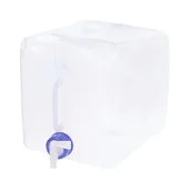 Inne naczynia kuchenne - Zbiornik na wodę składany z kranikiem 10 l kod: O-489129 - miniaturka - grafika 1