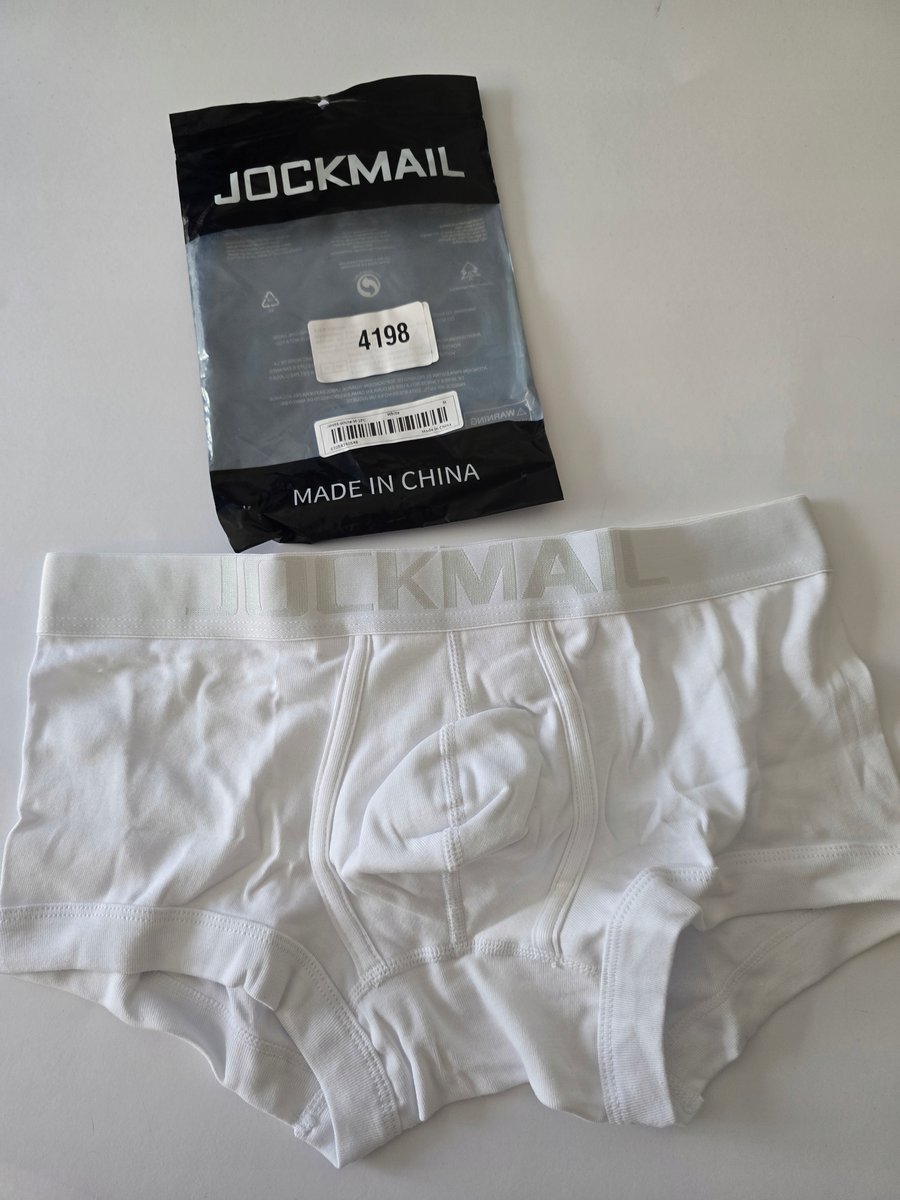 Męska bielizna, bokserki marki JOCKMAIL z ringiem rozmiar M, nowe (4198)