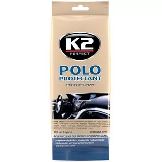 Akcesoria do mycia samochodu - K2 POLO PROTECTANT ŚCIERECZKI pachnące do kokpitu, nadają połysk - grafika 1