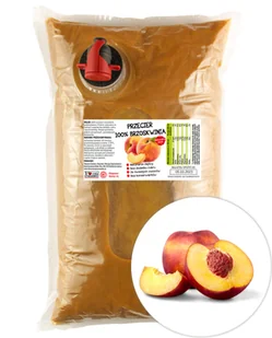 Przecier z brzoskwini - Pulpa 100% 2L - Soki i napoje niegazowane - miniaturka - grafika 1