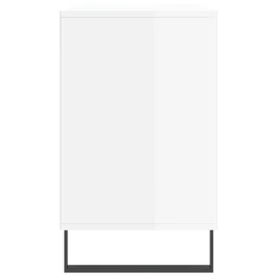 Szafka na buty, wysoki połysk, biała, 102x36x60 cm Lumarko! - Szafki na buty - miniaturka - grafika 6