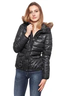 Kurtki damskie - Lee, Kurtka damska, Puffer Jacket Black L56Tws01, rozmiar M - miniaturka - grafika 1