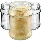 Pojemniki kuchenne - Słoiki Kisko 500ml 24 szt. 82mm bez wieczka - miniaturka - grafika 1