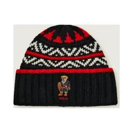 Czapki męskie - POLO RALPH LAUREN Wełniana czapka - miniaturka - grafika 1
