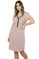 Piżamy damskie - Italian Fashion Buscato druk koszula nocna - miniaturka - grafika 1
