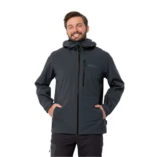 Męska kurtka górska Jack Wolfskin GO HIKE JACKET M phantom - M - Kurtki męskie - miniaturka - grafika 1