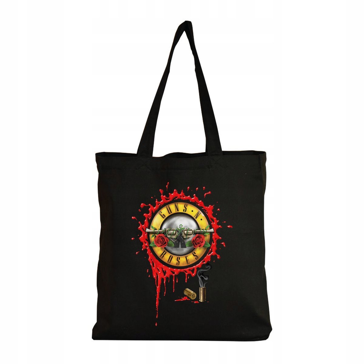 Eko Torba Bawełniana na ramię Zakupy Shopper Torebka Guns N Roses Rock 3