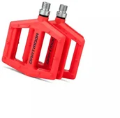 Pedały rowerowe - Pedały plastikowe Candy Pro czerwone - miniaturka - grafika 1
