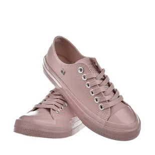 Trampki damskie BIG STAR NN274291 nude - Trampki damskie - miniaturka - grafika 1