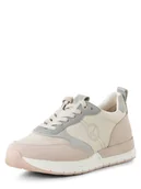 Trampki damskie - Tamaris - Tenisówki damskie, beżowy|różowy|wielokolorowy - miniaturka - grafika 1