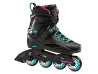 Rolki - Rollerblade rolki damskie RB Cruiser W black-aqua 26 - miniaturka - grafika 1