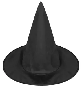 Kapelusz czarownicy czarny - Dodatki do strojów karnawałowych - miniaturka - grafika 1