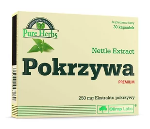Olimp POKRZYWA PREMIUM - 30 szt. - Odchudzanie i oczyszczanie - miniaturka - grafika 1