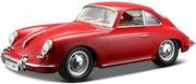 Samochody i pojazdy dla dzieci - Bburago Porsche 356B Coupe Red 1:24 - miniaturka - grafika 1