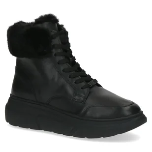 Buty zimowe botki damskie zimowe ocieplane skórzane Caprice 26220-41 - Botki damskie - miniaturka - grafika 1