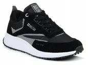 Buty sportowe męskie - Buty sportowe męskie Big Star KK174024 czarne 43 - miniaturka - grafika 1