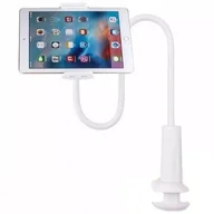Selfie stick - AWEI uchwyt biurkowy X3 4"-10,5" biały /white długie ramię - miniaturka - grafika 1