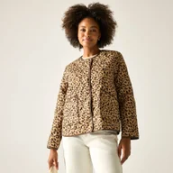 Kurtki i kamizelki sportowe damskie - Regatta Kurtka damska pikowana Mira Brązowy, Rozmiar: 38 - miniaturka - grafika 1